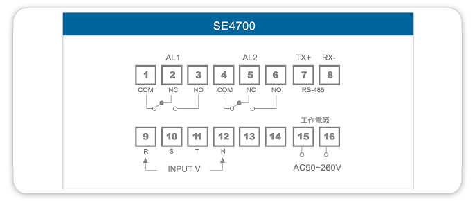 SE4700 接線圖