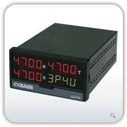 SE4700<br>三相電壓錶/三相三線電壓錶/三相四線電壓錶/三相電壓錶警報控制器</br>