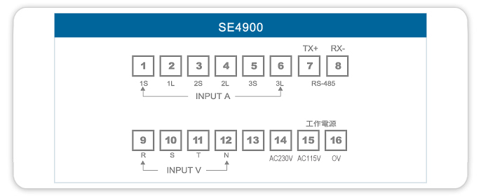 SE4900 接線圖